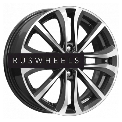 Диски iFree 6x16/4x100 ET45 D54,1 Панган (КС938) Блэк Джек