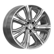 Диски СКАД Premium 8.5\R20 5*120 ET45.5 d62.5 Diamond gloss graphite