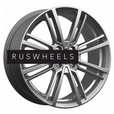 Диски КИК 7x17/4x100 ET37 D67,1 Эрфурт (КС903) Дарк платинум