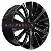 Диски PDW 8,5x18/5x112 ET30 D66,6 5241 Gloss Black Machine Face (PDW)