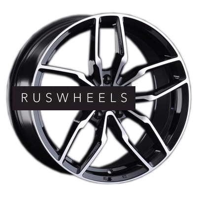 Диски Replay 8x18/5x112 ET25 D66,6 A121 BKF (конус, A001)