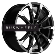 Диски Khomen Wheels 7,5x18/5x114,3 ET50 D67,1 KHW1808 (K5/Santafe) Black-FP