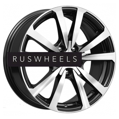 Диски iFree 7x17/5x114,3 ET45 D60,1 Бэнкс (КС645) Блэк Джек