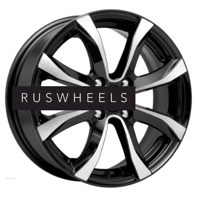 Грузовые диски iFree 6x15/4x98 ET35 D58,5 Дайс (КС696) Блэк Джек