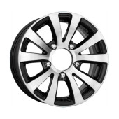 Диски КиК 6,0\R15 5*139.7 ET35 d98 Алмаз черный Диски КиК 6,0\R15 5*139.7 ET35 d98 Алмаз черный