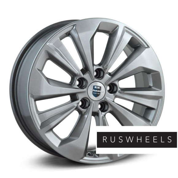 Диски КиК R17 / 7J PCD 5x114.3 ЕТ 45 ЦО 66.1 Авиор