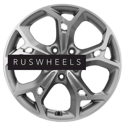 Диски Khomen Wheels 7x17/5x112 ET49 D57,1 KHW1702 (Octavia) Gray-FP Диски Khomen Wheels 7x17/5x112 ET49 D57,1 KHW1702 (Octavia) Gray-FP