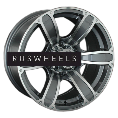 Диски LS 8x17/6x139,7 ET10 D107,1 766 GMF (конус, Колпак+лого)