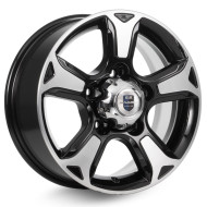 Диски КиК 7,0\R16 5*139.7 ET35 d98.5 Алмаз черный