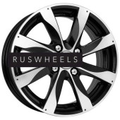 Диски КИК 6x15/4x114,3 ET40 D67,1 Джемини (КС617) Алмаз черный Диски КИК 6x15/4x114,3 ET40 D67,1 Джемини (КС617) Алмаз черный