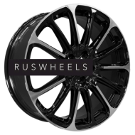 Диски Khomen Wheels 7,5x19/5x114,3 ET45 D66,1 KHW1910 (Nissan X-Trail) Black-FP