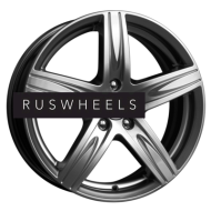 Диски КИК 6,5x16/5x114,3 ET39 D60,1 Андорра-оригинал (КС454) Дарк платинум