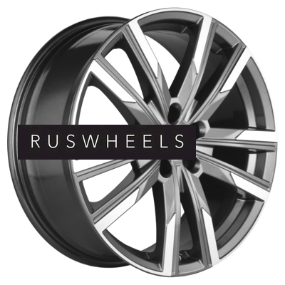 Диски Khomen Wheels 7,5x19/5x108 ET36 D65,1 KHW1905 (Exeed VX/TXL/LX) Gray-FP