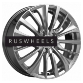 Диски КИК 6,5x17/5x114,3 ET45 D66,1 Flanker (КС1097) Дарк платинум брайт