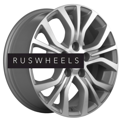 Диски Khomen Wheels 6,5x16/5x108 ET45 D60,1 KHW1608 (Chery Tiggo 3/Tiggo 3 Pro) F-Silver-FP