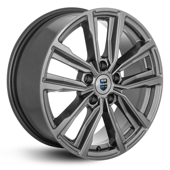 Диски КиК  Лацио (КС964)  7,5\R17 5*112 ET40  d57,1  Дарк платинум  [77384]  <С>