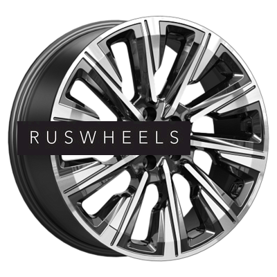 Диски K&K 7,5x19/5x114,3 ET40 D60,1 Галего (КС1039) Алмаз черный Диски K&K 7,5x19/5x114,3 ET40 D60,1 Галего (КС1039) Алмаз черный