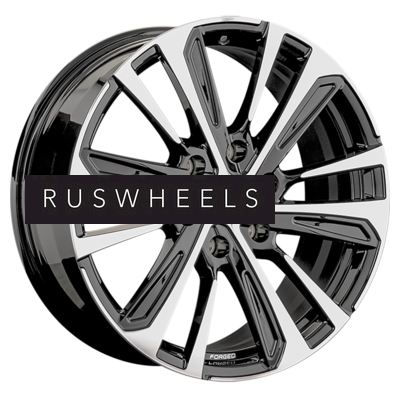 Диски LS Forged 8,5x19/6x120 ET45 D67,1 LS FG19 BKF (конус, C570)