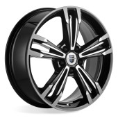 Диски КиК 7,0\R18 5*114.3 ET45 d66.1 Алмаз черный