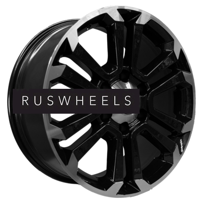 Диски Khomen Wheels 7,5x18/6x139,7 ET38 D100,1 KHW1817 (Haval H5/Great Wall Hover H3/H5) Black-FP Диски Khomen Wheels 7,5x18/6x139,7 ET38 D100,1 KHW1817 (Haval H5/Great Wall Hover H3/H5) Black-FP