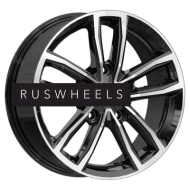 Диски КИК 6,5x17/5x114,3 ET45 D60,1 Каланг (КС1086) Алмаз черный Диски КИК 6,5x17/5x114,3 ET45 D60,1 Каланг (КС1086) Алмаз черный