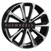 Диски Replay 8x19/5x108 ET33 D60,1 CHR120 BKF (конус, C570)