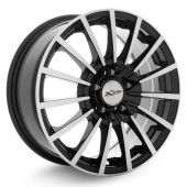 Диски Xtrike 6.5\R15 5*108 ET50 d63.35 BK/FP