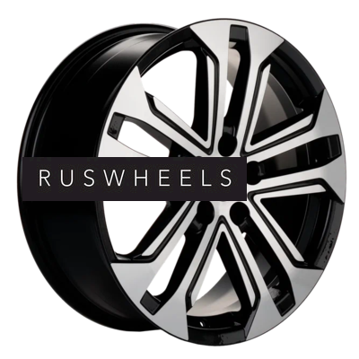 Диски Khomen Wheels 7x18/5x108 ET45 D60,1 KHW1803 (Chery Tiggo 3/Tiggo 3 Pro) Black-FP