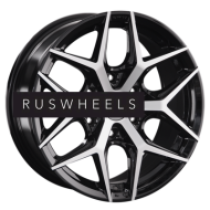 Диски LS 8x18/6x139,7 ET36 D100,1 1303 BKF (конус, Колпак+лого)