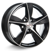 Диски КиК 6.5\R16 5*100 ET48 d56.1 Алмаз черный Диски КиК 6.5\R16 5*100 ET48 d56.1 Алмаз черный