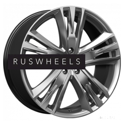 Диски КИК 8,5x20/5x108 ET45 D67,1 Атлас (КС661) Дарк платинум