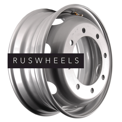 Грузовые диски SRW 6,75x19,5/8x275 ET142 D221 Silver (3196742) (11 мм) 2 500 кг