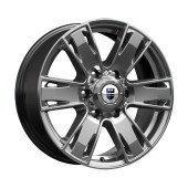 Диски КиК 7,0\R17 6*139.7 ET30 d106.1 Дарк платинум Диски КиК 7,0\R17 6*139.7 ET30 d106.1 Дарк платинум