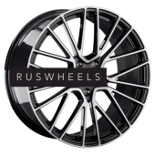 Диски LS Forged 9x20/5x130 ET50 D71,6 LS FG17 BKF (конус, C570)