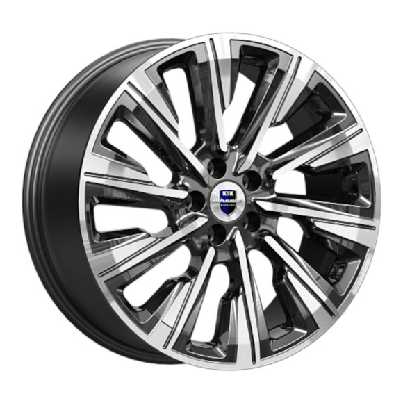 Диски КиК 7.5\R19 5*108 ET46 d65.1 Алмаз черный Диски КиК 7.5\R19 5*108 ET46 d65.1 Алмаз черный