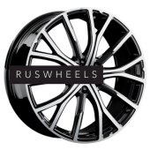 Диски LS Forged 7x19/5x108 ET52 D60,1 LS FG21 BKF (конус, C570)