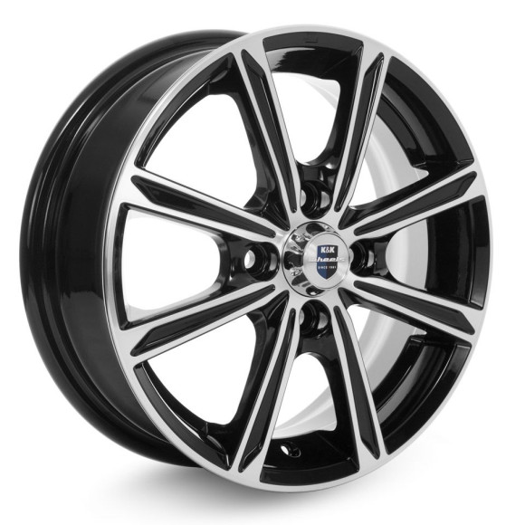 Диски КиК 5,0\R14 4*100 ET45 d67.1 Алмаз черный Диски КиК 5,0\R14 4*100 ET45 d67.1 Алмаз черный