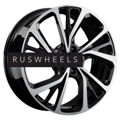 Диски LS Forged 7x19/5x108 ET36 D65,1 LS FG22 BKF (конус, C570)