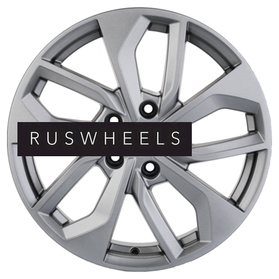 Диски Khomen Wheels 7x17/5x112 ET40 D57,1 KHW1703 (Kodiaq/Tiguan) G-Silver Диски Khomen Wheels 7x17/5x112 ET40 D57,1 KHW1703 (Kodiaq/Tiguan) G-Silver