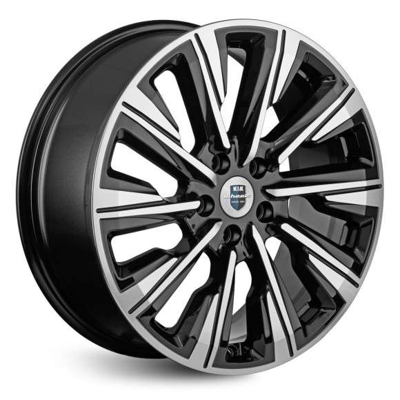 Диски КиК  Галего (КС1039)  7,5\R19 5*114,3 ET38  d67,1  Алмаз черный  [80251]  Fb max 750 kg