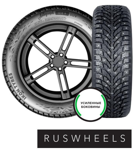 Шины Ikon 285/45 r21 Autograph Ice 9 SUV 113T Шипы Шины Ikon 285/45 r21 Autograph Ice 9 SUV 113T Шипы