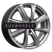 Диски КИК 6x15/4x100 ET35 D67,1 Арнар (КС890) Дарк платинум