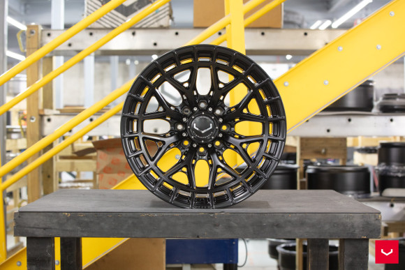 Диски Vossen HFX-1 22x10, Цвет: Satin Black (8 болтов)