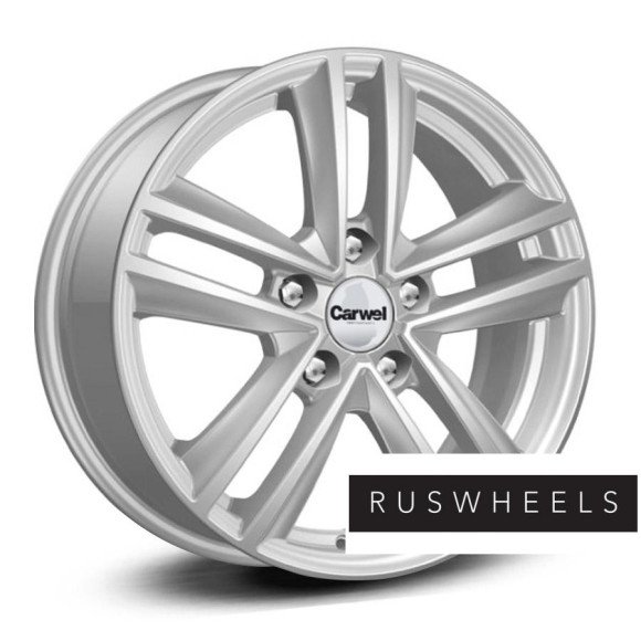 Диски Carwel R15 / 6J PCD 5x100 ЕТ 38 ЦО 57.1 Неро