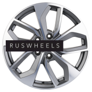 Диски Khomen Wheels 7x17/5x112 ET43 D57,1 KHW1703 (Kodiaq/Tiguan) Gray-FP