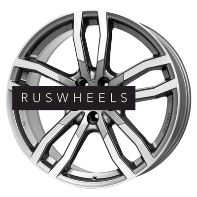 Диски Alutec 9,5x21/5x112 ET53 D66,5 DriveX Metal Grey Front Polished