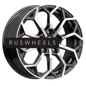 Диски iFree 6,5x16/5x112 ET46 D57,1 Спейс-Нидл (КС1000) Блэк Джек