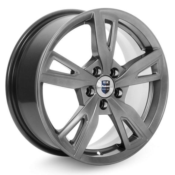 Диски КиК 6.5\R16 5*114.3 ET50 d66.1 Дарк платинум