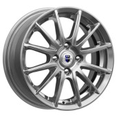Диски КиК 5.5\R14 4*100 ET38 d67.1 Дарк платинум Диски КиК 5.5\R14 4*100 ET38 d67.1 Дарк платинум