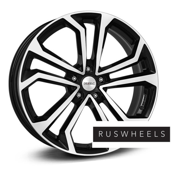 Диски Dezent R18 / 7J PCD 5x112 ЕТ 22 ЦО 66.6 TA dark